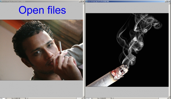 Creation of I Hate Smokers : Step 1